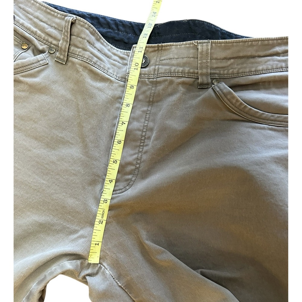 Kuhl Rydr Pants Mens 36x32 Brown Vintage Patina Dye Canvas Straight Leg Outdoor - Picture 7 of 8